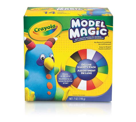 Understanding the long-term stability of the constituents in Crayola model magic.